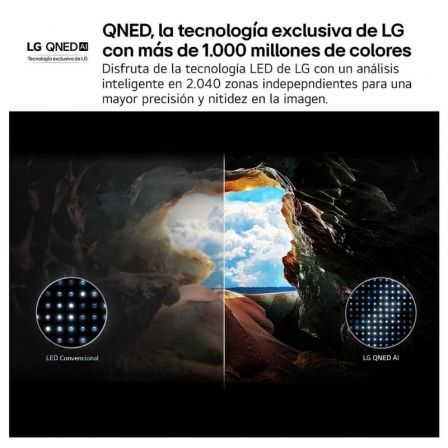 LG 43QNED70A6A Smart TV QLED 4K UHD 43 pulgadas LG 43QNED70A6A Smart TV QLED 4K UHD 43 pulgadas
